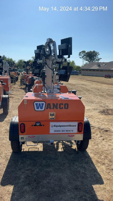 2024 Wanco WLTT-4MM4K Diesel, Deep Sea Controller, Shore Power Plug, Auto Start, (4) 350W LED Floodlights, 4kW Generator, 60 Gal Fuel Tank, 2" Ball, T3