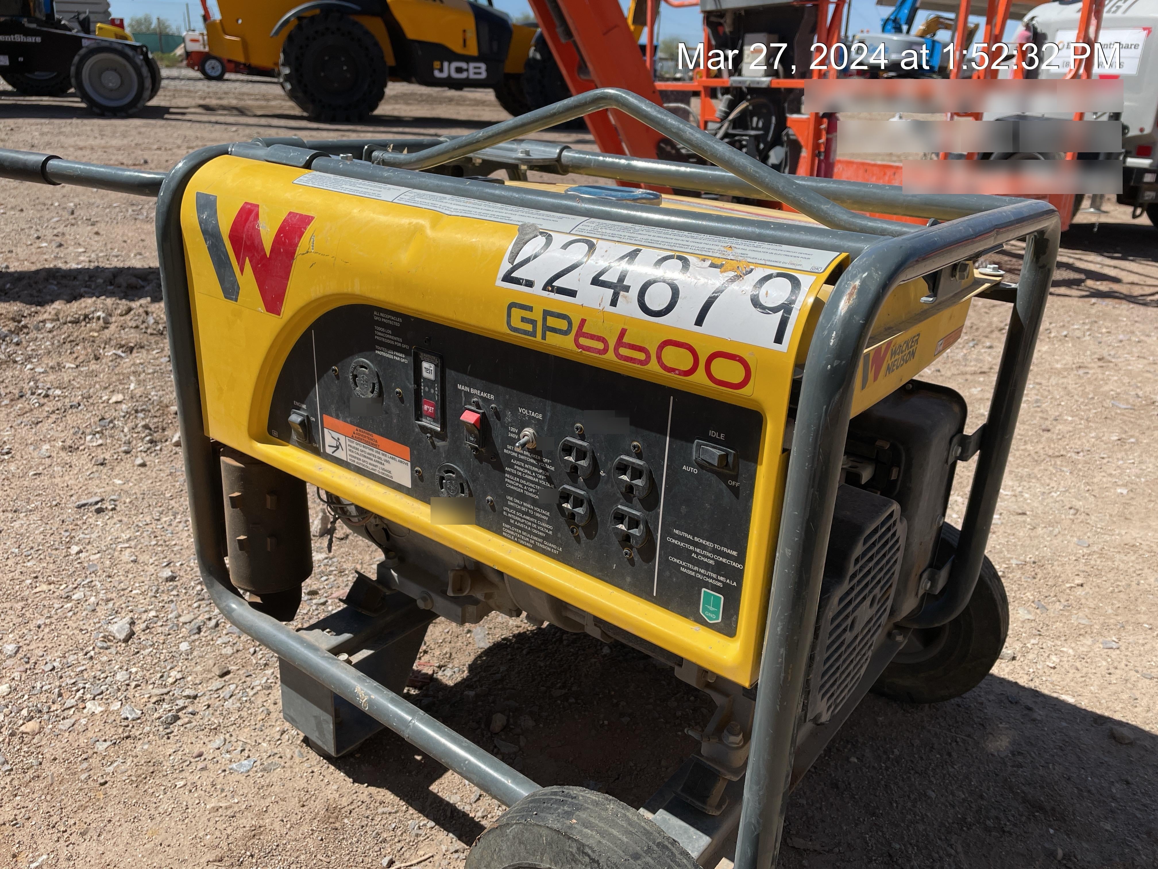 2022 WACKER NEUSON GP6600A
