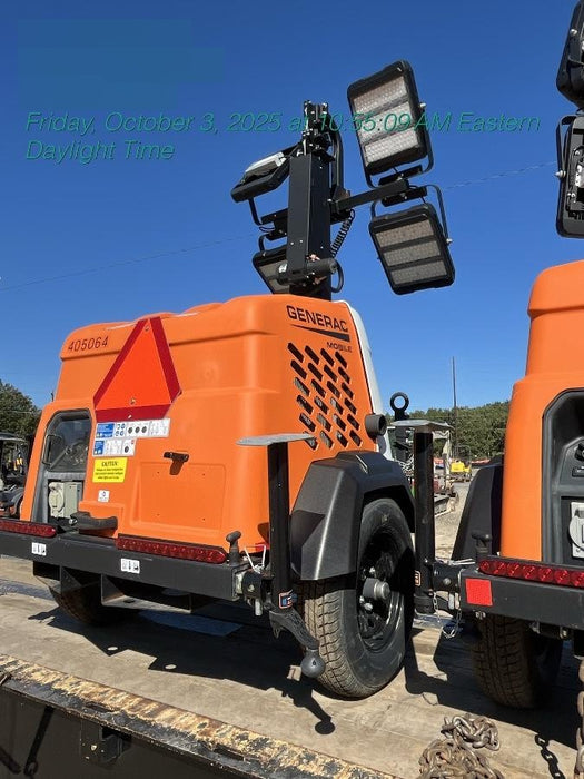 2024 Generac MLT6SKDS-STD4 ELEC WINCH Diesel, Electric Winch Mast, Powerzone Controller, (4) 320W LED Lights, 4kW Generator, 39.9 Gal Fuel Tank, 2" Ball, T3
