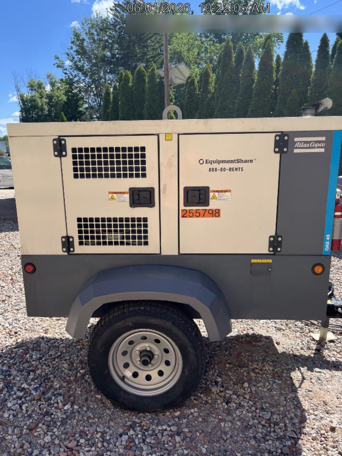 2022 ATLAS COPCO QAS45 CWK