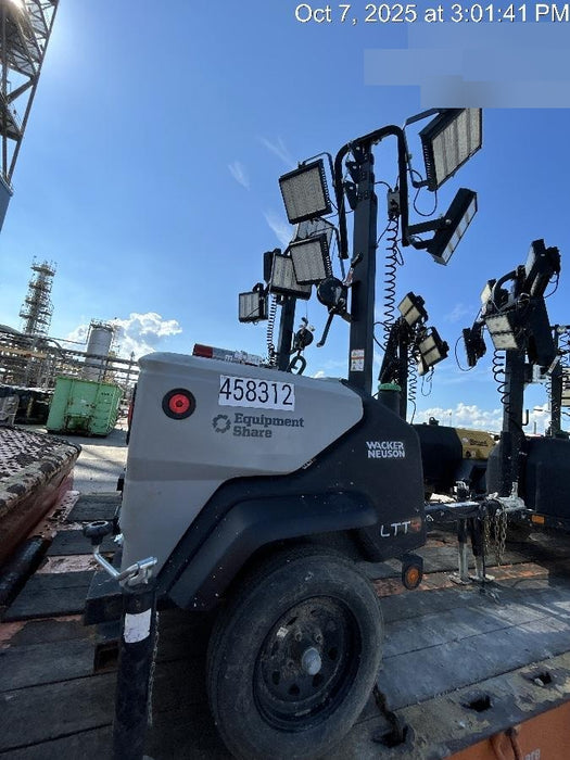 2024 Wacker Neuson LTT4 Diesel, Kohler KDW702, Deep Sea Controller, Auto Start, LED 320W, Bypass Outlet, T3