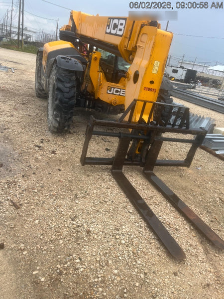 2020 JCB 509-42 Cab/Heat/Air, Solid Tires, Work Lights, Beacon, Aux Hydraulics, Back up Alarm, Lifting Eye, ES Decals