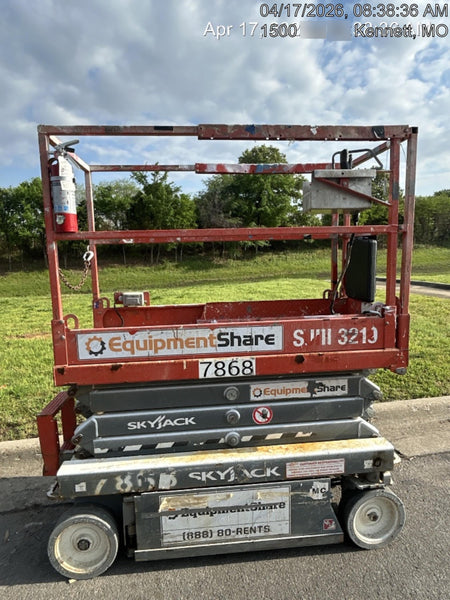 2018 Skyjack SJIII-3219 Skyjack SJIII3219 Scissor Lift w/Trojan Batteries