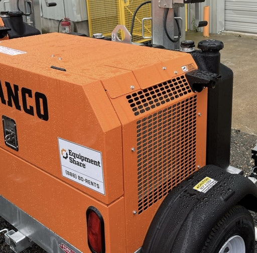 2024 Wanco WLTT-4MM4K Diesel, Deep Sea Controller, Shore Power Plug, Auto Start, (4) 350W LED Floodlights, 4kW Generator, 60 Gal Fuel Tank, 2" Ball, T3