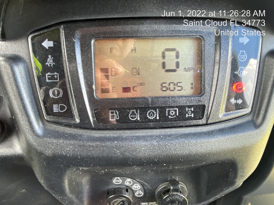 2022 Kubota RTV-X1140W-H Plastic Canopy, Windshield Acrylic Clear, LED Strobe Light, Wire Harness Kit, Back up Alarm