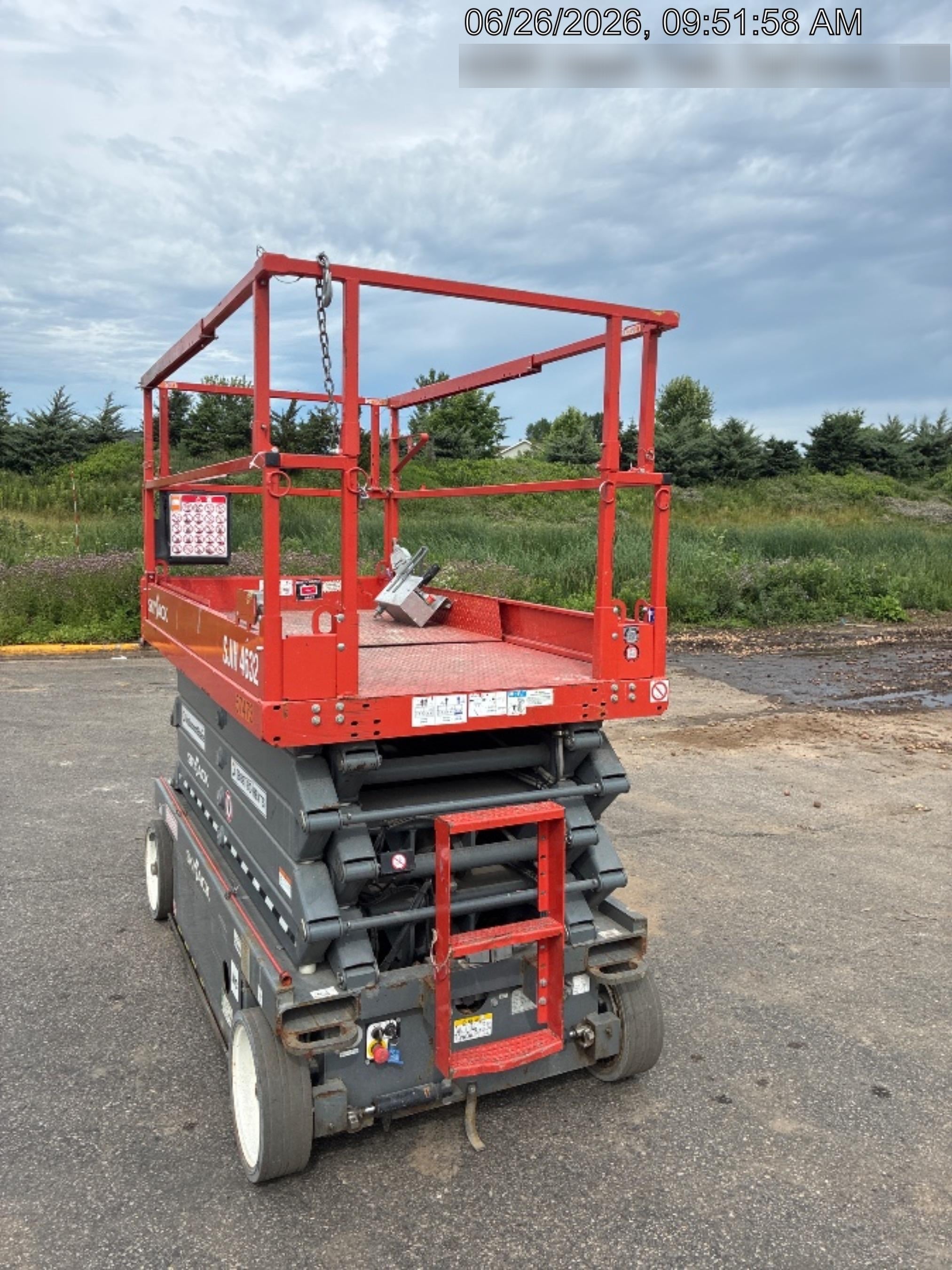 2018 Skyjack SJIII-4632 Standard Rental Specs