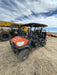 Kubota RTV-X1140W-H 4wd Utility Cart, LED Strobe, Windshield Tempered Glass, Pastic Canopy, Wire Harness Kit, Backup Alarm