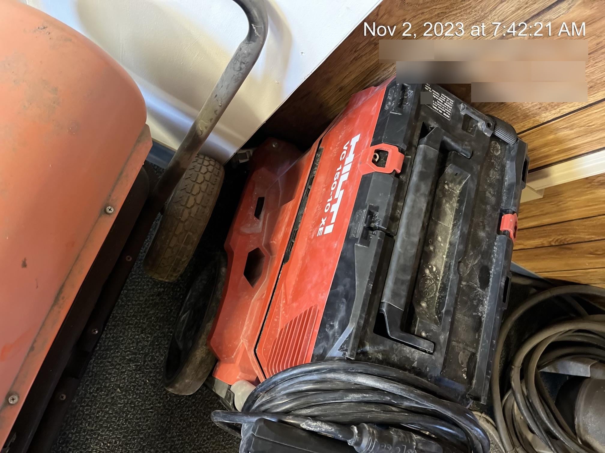 2023 HILTI VC 150-10 XE