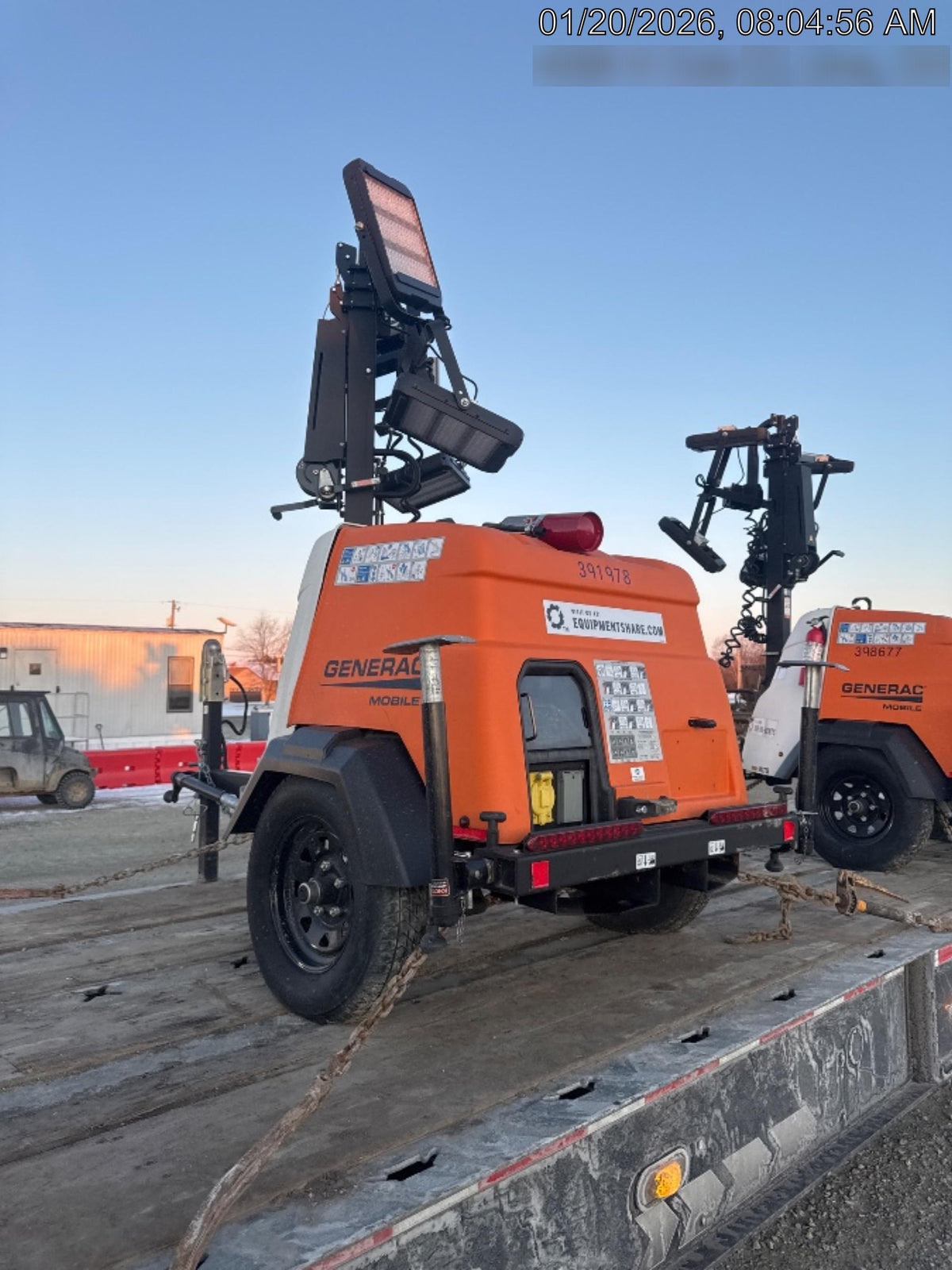 2024 Generac MLT2 Diesel, Flex Switch 120V Input, Powerzone Controller, 
(4) 320W LED Lights, 4kW Generator, 39.9 Gal Fuel Tank, 2" Ball, T3