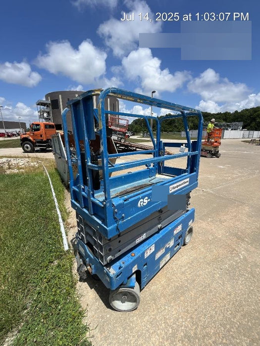 2020 Genie GS-1930 Solid Non Marking Tires, Beacon, Folding rails with half height swing gate