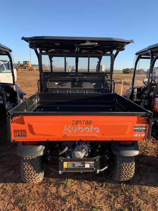 2022 Kubota RTV-X1140W-H Plastic Canopy, Windshield Acrylic Clear, LED Strobe Light, Wire Harness Kit, Back up Alarm
