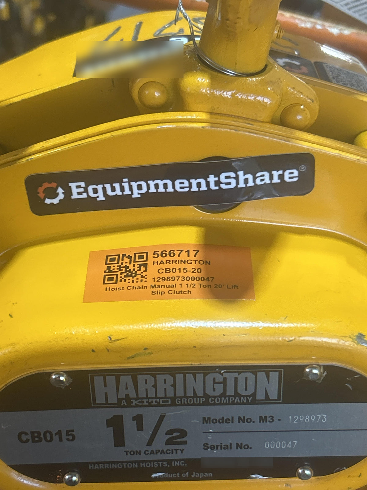 2025 HARRINGTON CB015-20