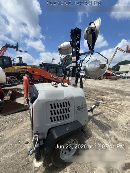 2018 Wacker Neuson LTV6L-MH Wacker Neuson LTV6L Mobile Light Tower w/Fuel Level Sensor Installed