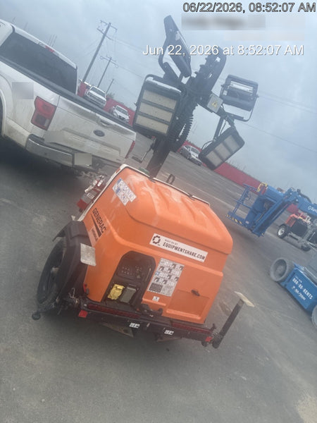2023 Generac MLT2 Diesel, Flex Switch 120V Input, Powerzone Controller, (4) 320W LED Lights, 4kW Generator, 39.9 Gal Fuel Tank, 2" Ball, T3