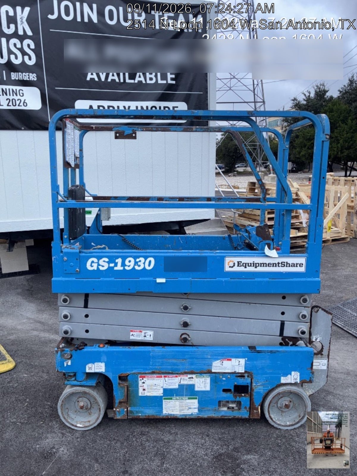 2020 Genie GS-1930 Standard Machine