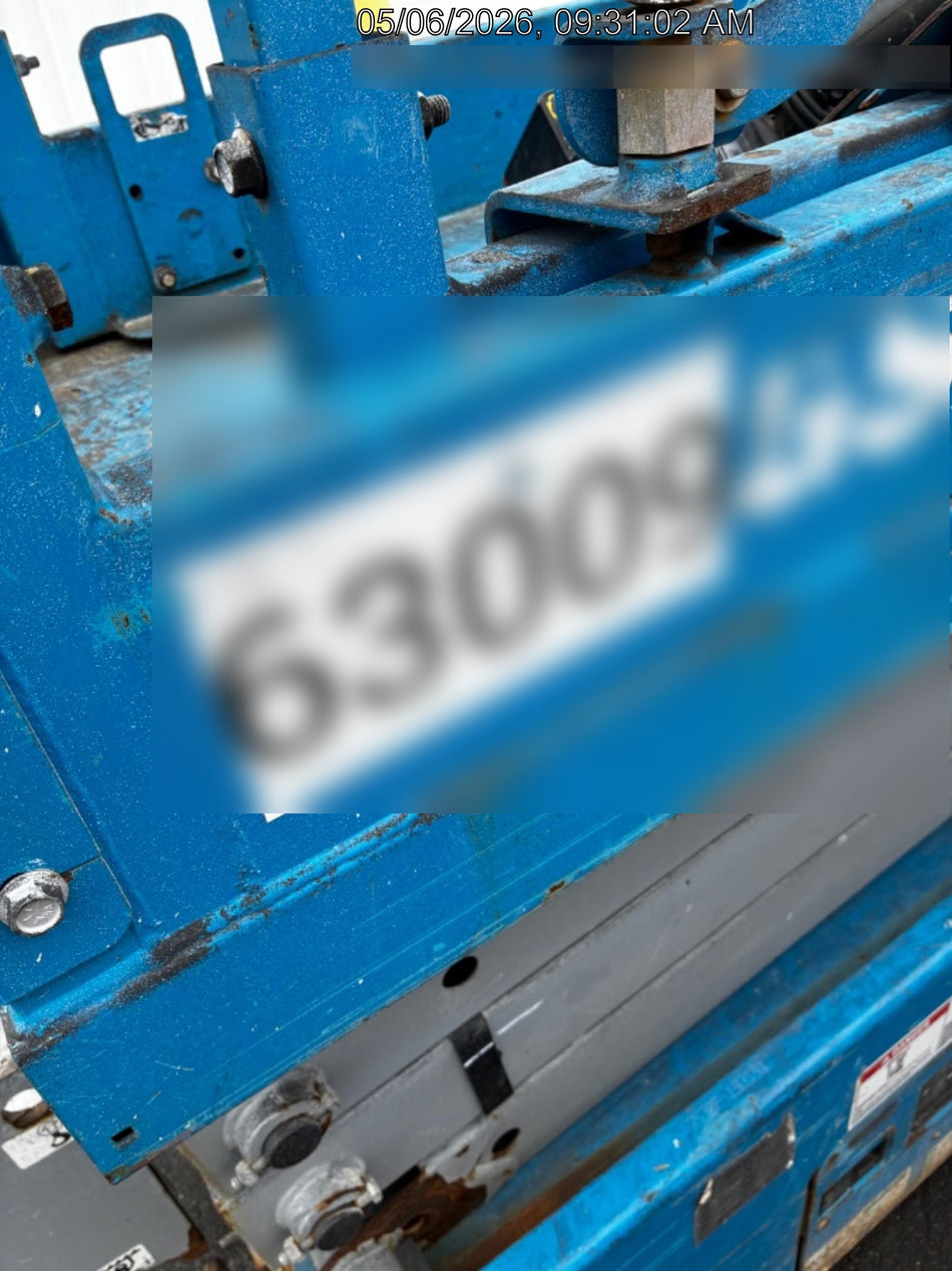 2020 Genie GS-1930 Solid Non Marking Tires, Beacon, Folding rails with half height swing gate