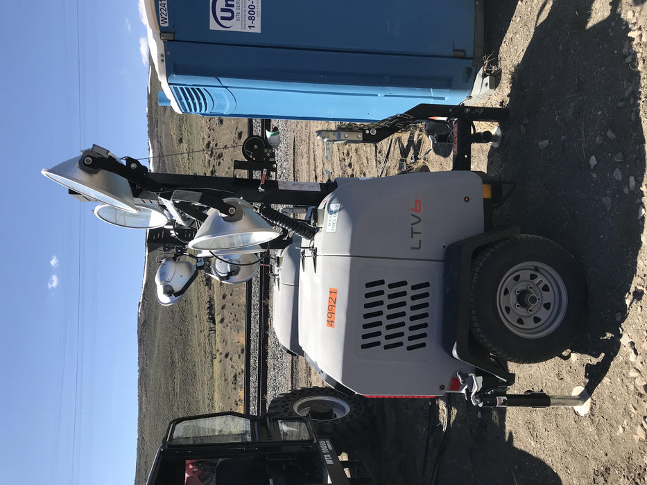 2019 Wacker Neuson LTV6L-MH Mobile Light Tower w/Fuel Level Sensor Installed
