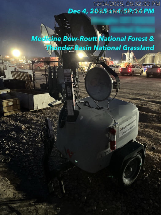 2018 Wacker Neuson LTV6L-MH Wacker Neuson LTV6L Mobile Light Tower w/Fuel Level Sensor Installed