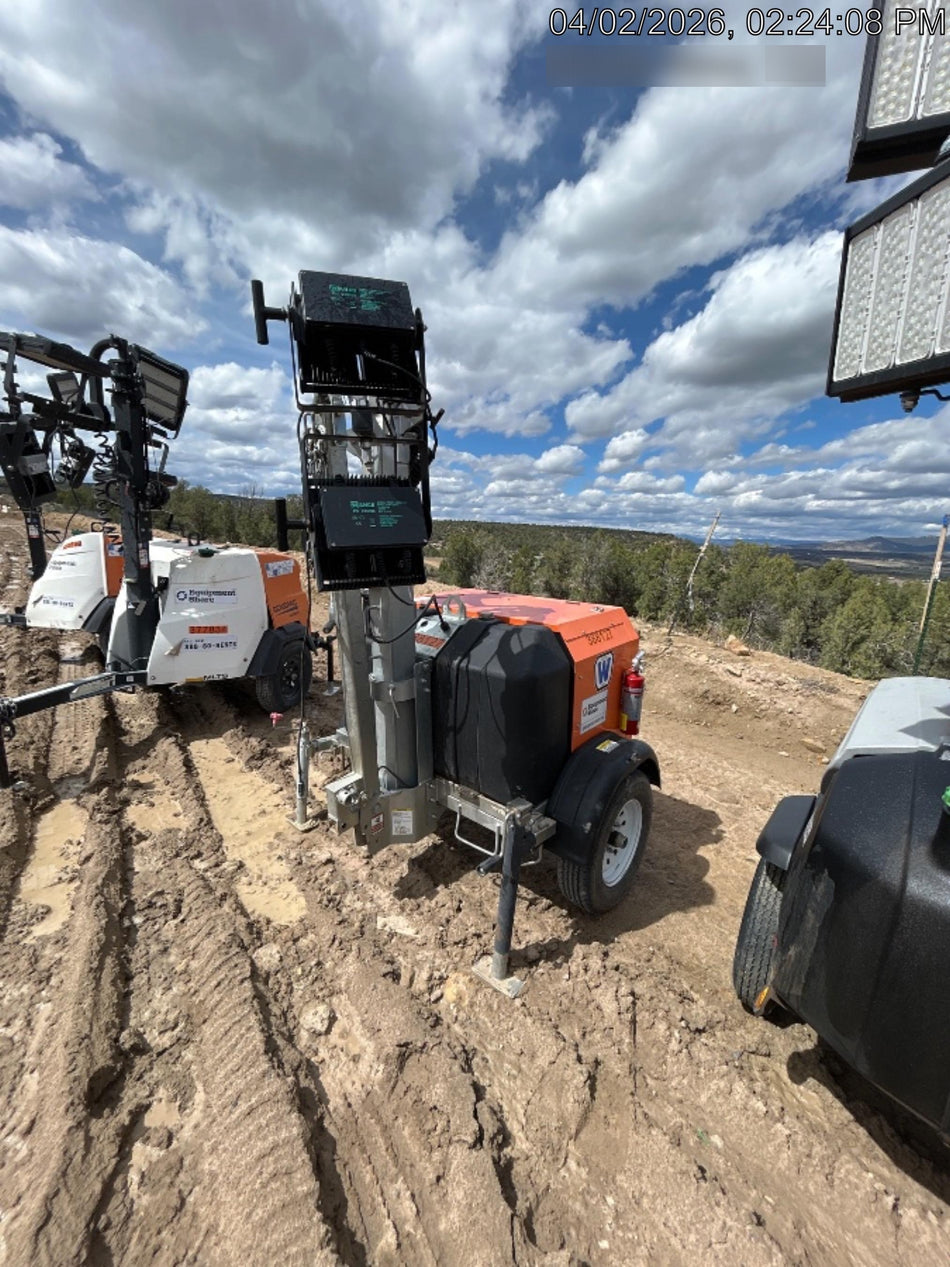 2024 Wanco WLTT-4MM4K Diesel, Deep Sea Controller, Shore Power Plug, Auto Start, (4) 350W LED Floodlights, 4kW Generator, 60 Gal Fuel Tank, 2" Ball, T3