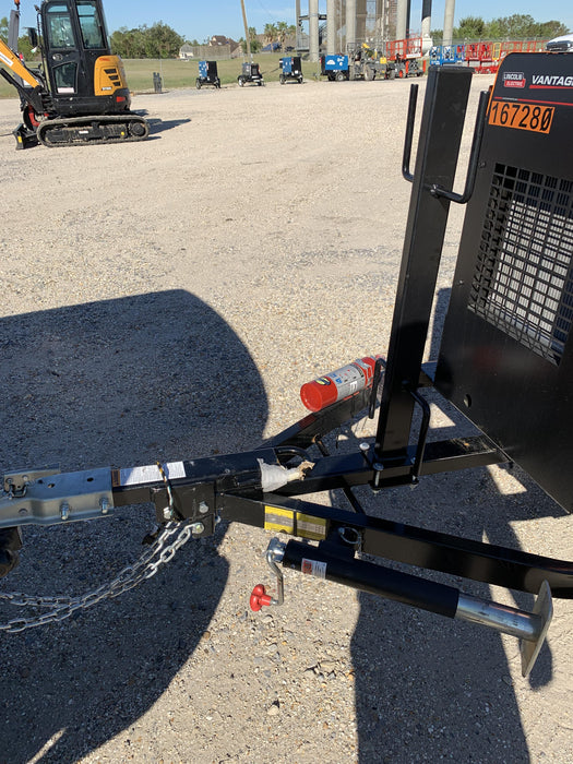 2021 Lincoln Electric Vantage 322 Vantage 322 Ready Pak 3 w/ Decals, ORANGE (includes trailer, cable rack, fender light kit) NO Telematics