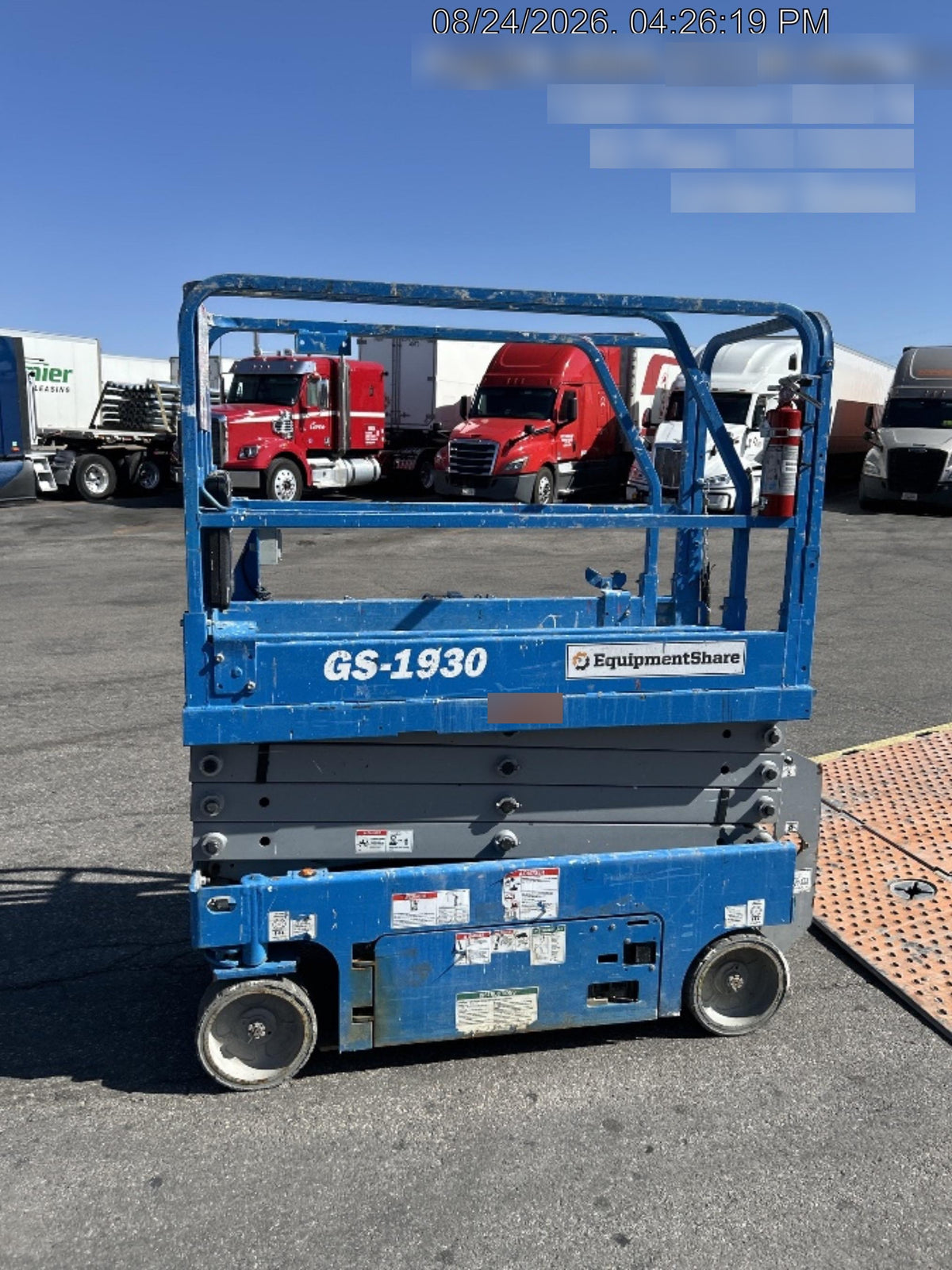 2020 Genie GS-1930 Standard Machine