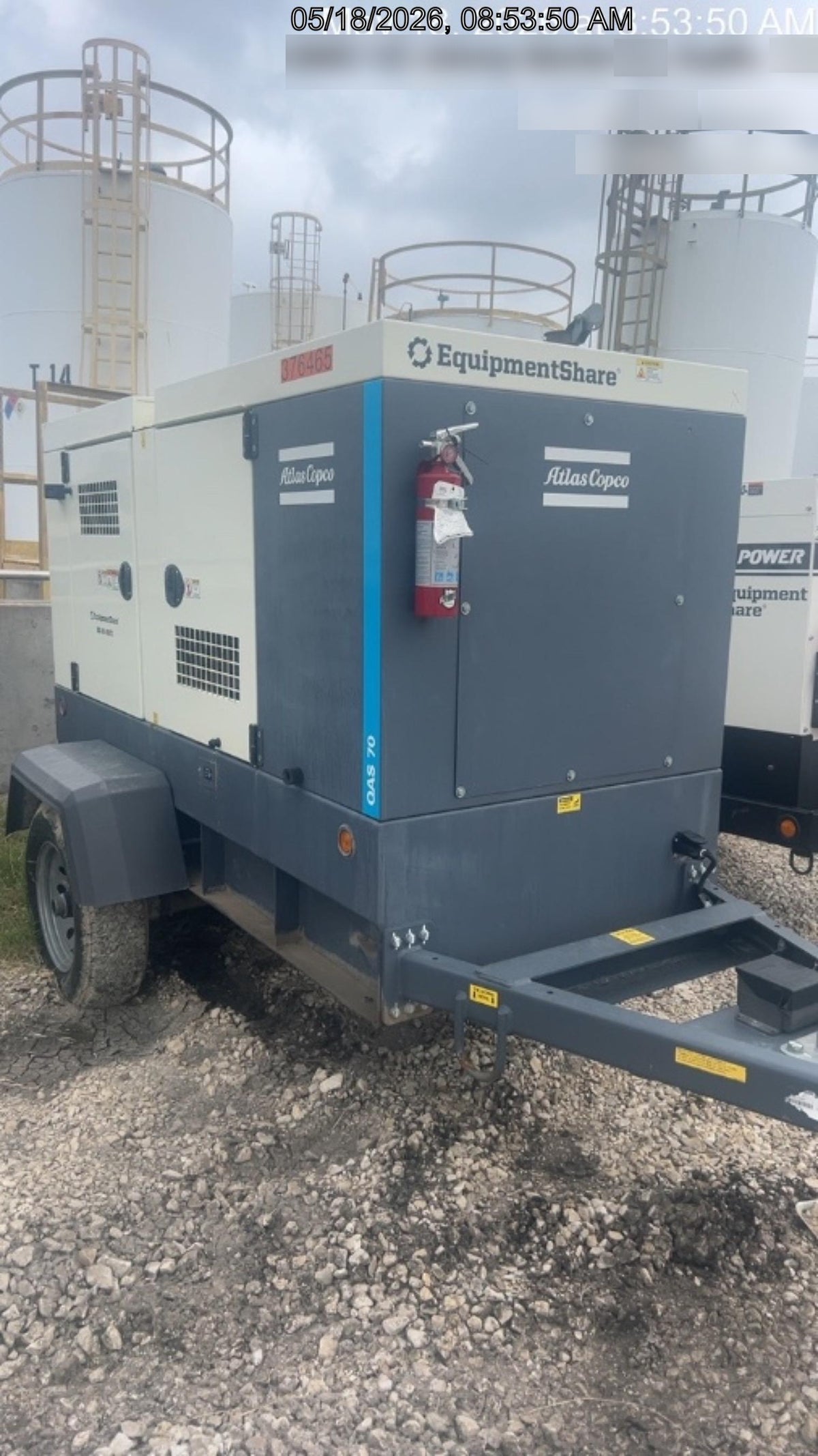 2023 ATLAS COPCO QAS 70