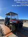 2022 Kubota RTV-X1140W-H Plastic Canopy, Windshield Acrylic Clear, LED Strobe Light, Wire Harness Kit, Back up Alarm