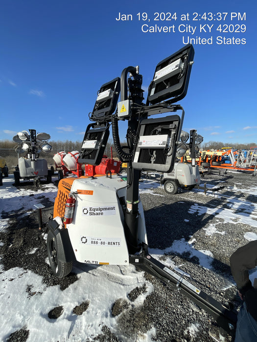 2023 Generac MLT2 Diesel, Flex Switch 120V Input, Powerzone Controller, 
(4) 320W LED Lights, 4kW Generator, 39.9 Gal Fuel Tank, 2" Ball, T3