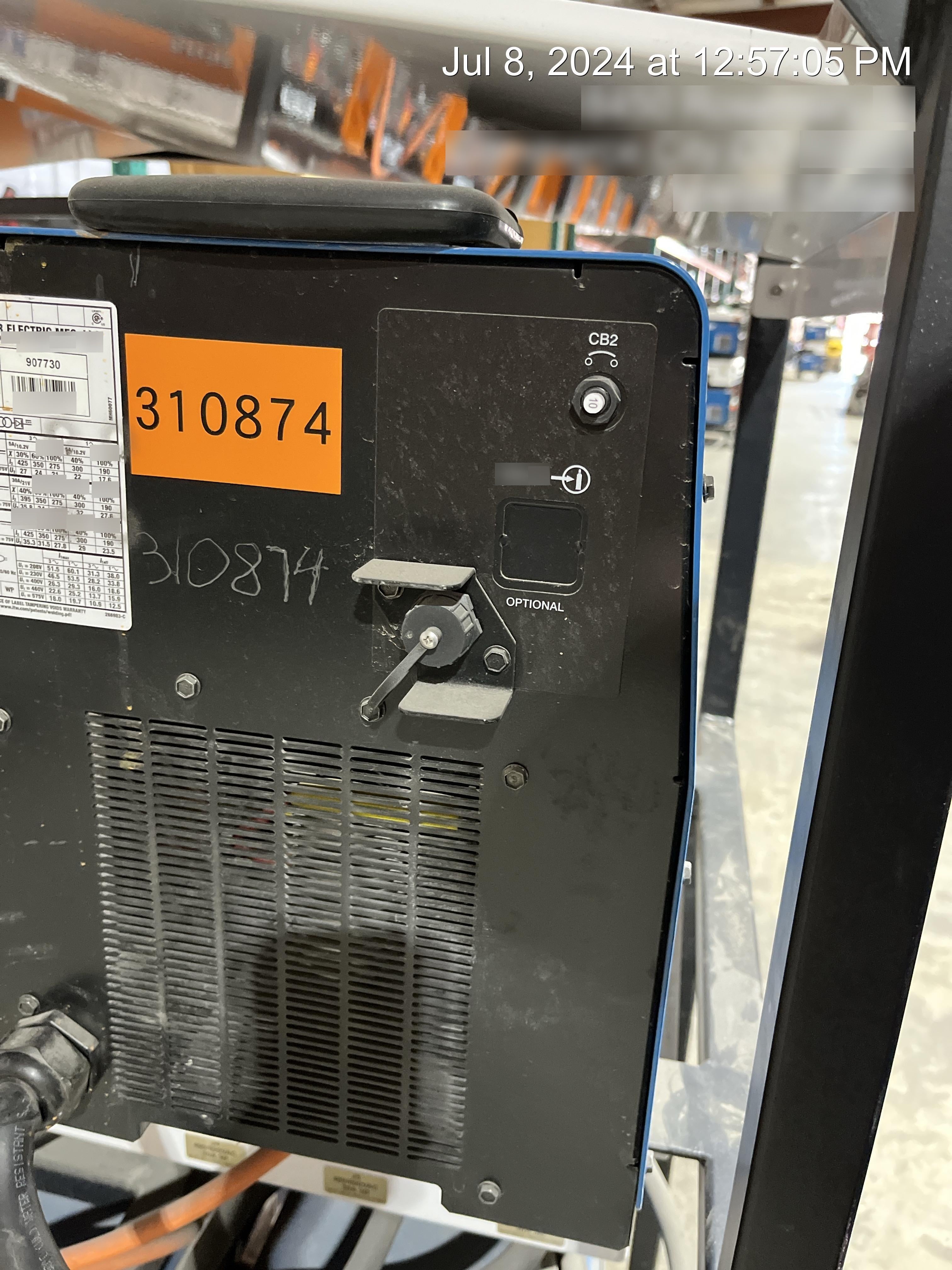 2023 MILLER ELECTRIC XMT 350