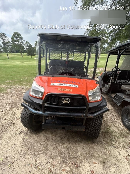 2021 Kubota RTV-X1140W-H Plastic Canopy, Windshield Acrylic Clear, LED Strobe Light, Wire Harness Kit, Back up Alarm