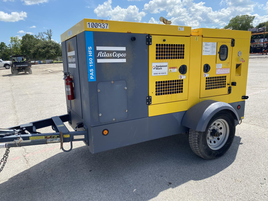 2020 ATLAS COPCO PAS 150 HF CS Enclosed