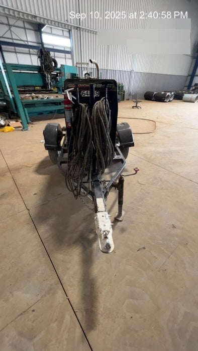 2020 Lincoln Electric Vantage 322 Welder Ready-Pak 3, w/ GPS & Decals (includes trailer, cable rack, fender light kit)