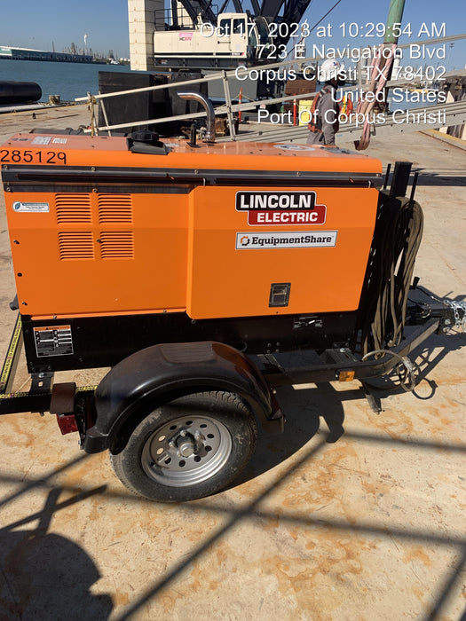 2022 Lincoln Electric LE400 Kubota V1505, Trlr, Cable Rack, Light Kit, ES Decals, T3