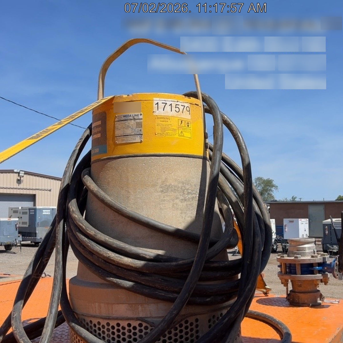 2021 ATLAS COPCO WEDA D80N (230)/460V 60Hz CSA 6"NPT