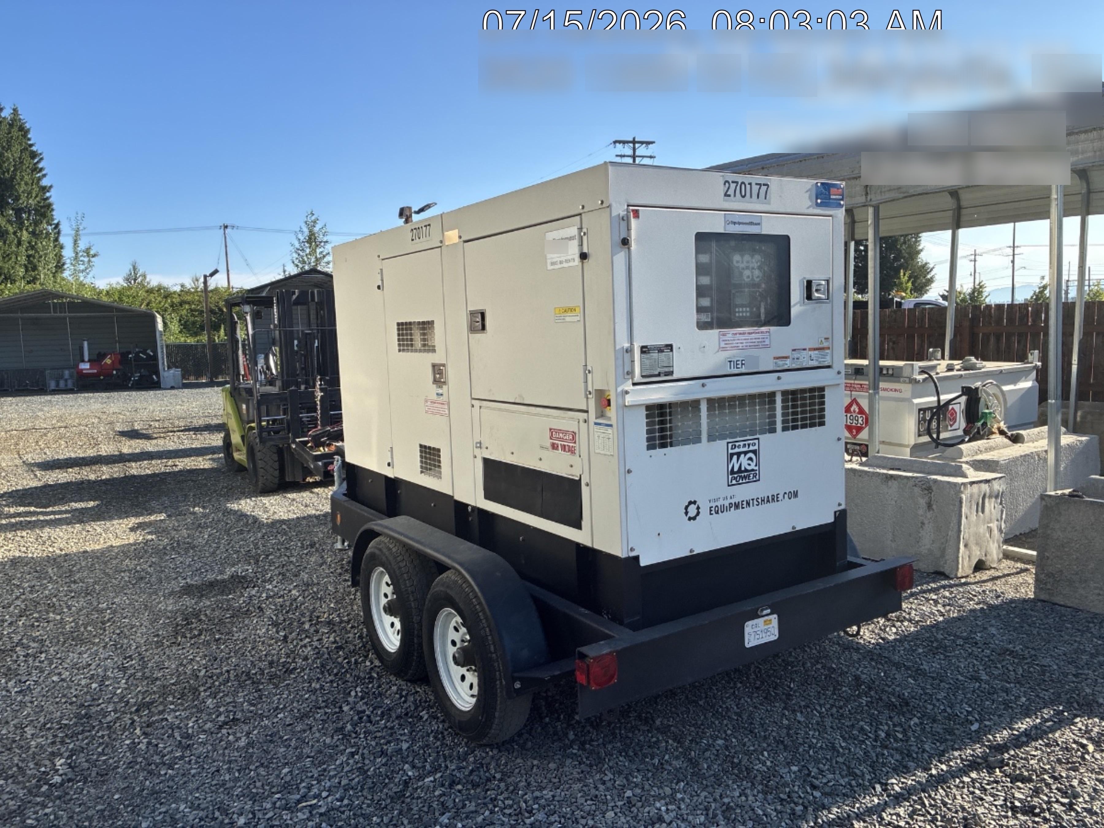 2022 MULTIQUIP DCA125