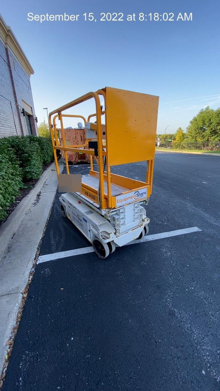Custom Equipment HB-1430 Hy-Brid Scissor Lift
Platform capacity up to 670 lbs
Working height up to 20 ft
Weighs under 1,700 lbs
Non-marking wheels
