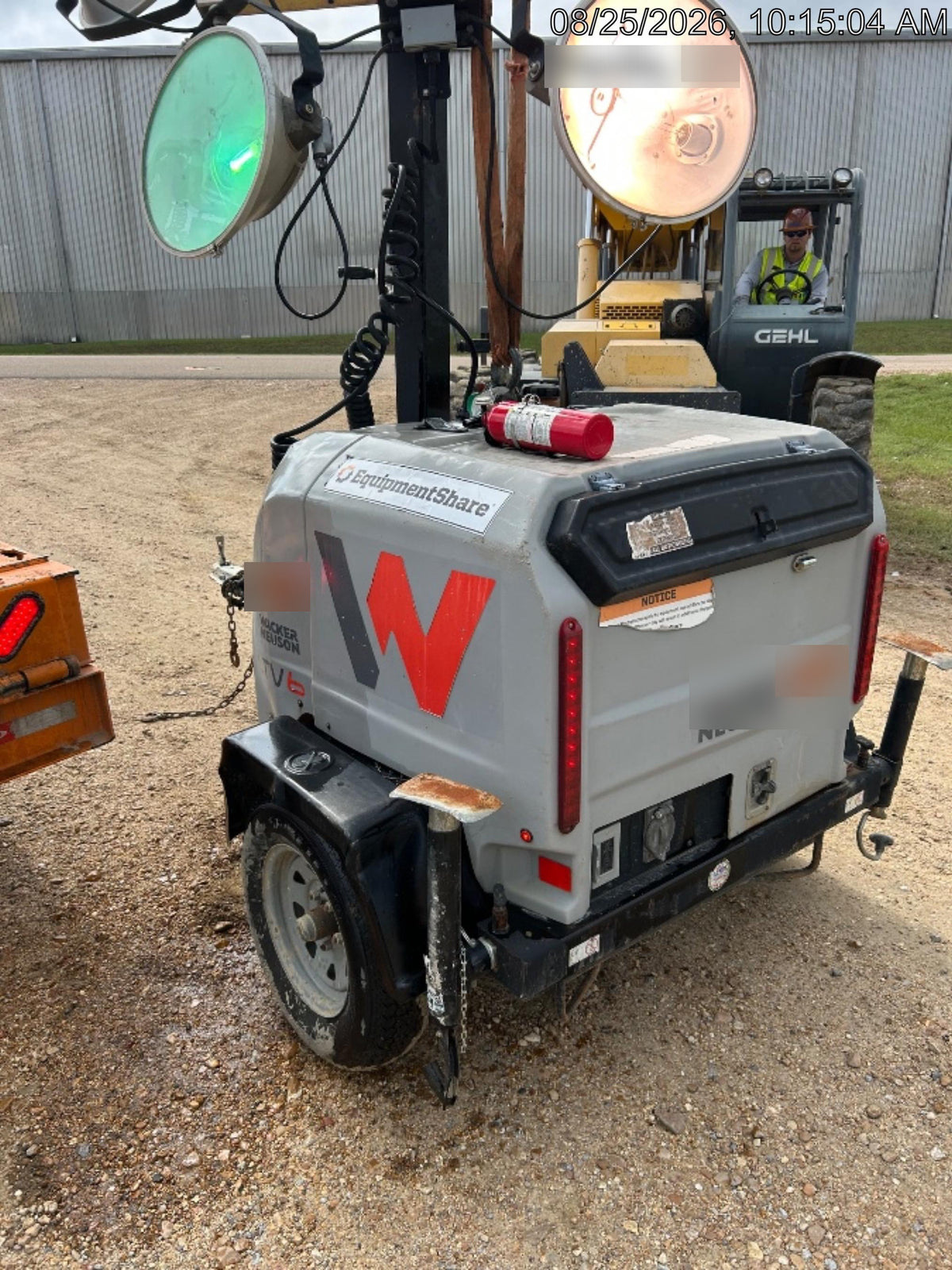 2019 Wacker Neuson LTV6L-MH Standard Options, ES Track Hardware, Fuel Level Sensor