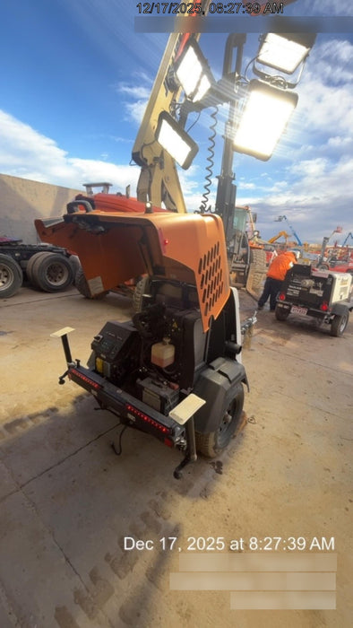 2023 Generac MLT2 Diesel, Flex Switch 120V Input, Powerzone Controller, 
(4) 320W LED Lights, 4kW Generator, 39.9 Gal Fuel Tank, 2" Ball, T3