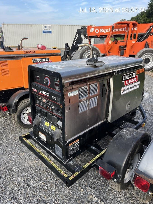 2024 Lincoln Electric LE400 Kubota V1505, Trlr, Cable Rack, Light Kit, ES Decals, T3