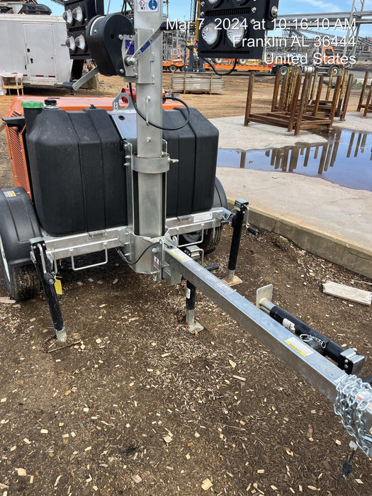 2023 Wanco WLTT-4MM4K Diesel, Deep Sea Controller, Shore Power Plug, Auto Start, (4) 350W LED Floodlights, 4kW Generator, 60 Gal Fuel Tank, 2" Ball, T3