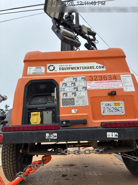 2023 Generac MLT2 Diesel, Flex Switch 120V Input, Powerzone Controller, (4) 320W LED Lights, 4kW Generator, 39.9 Gal Fuel Tank, 2" Ball, T3