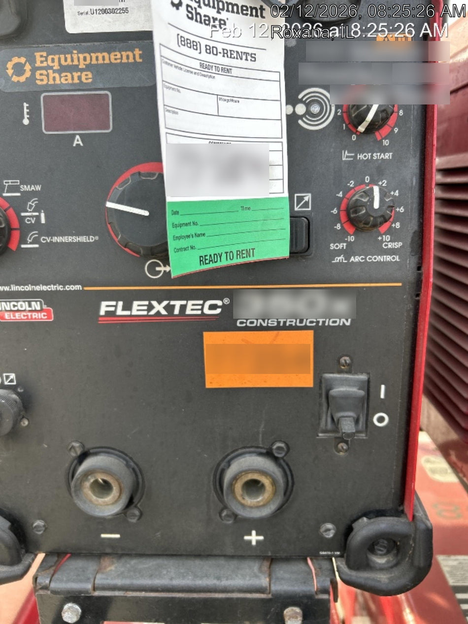 2020 LINCOLN ELECTRIC FLEXTEC 350X