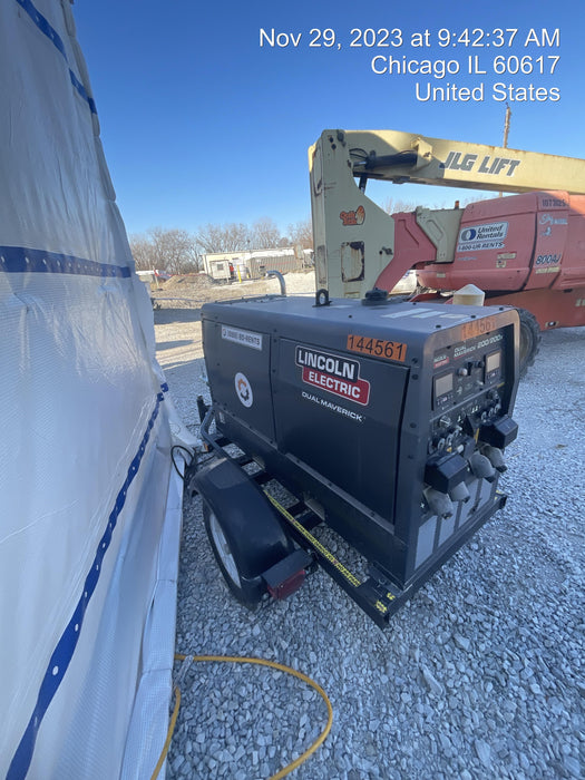 2021 Lincoln Electric Dual Maverick 200/200X Ready Pak 3 (includes trailer, cable rack, fender light kit)