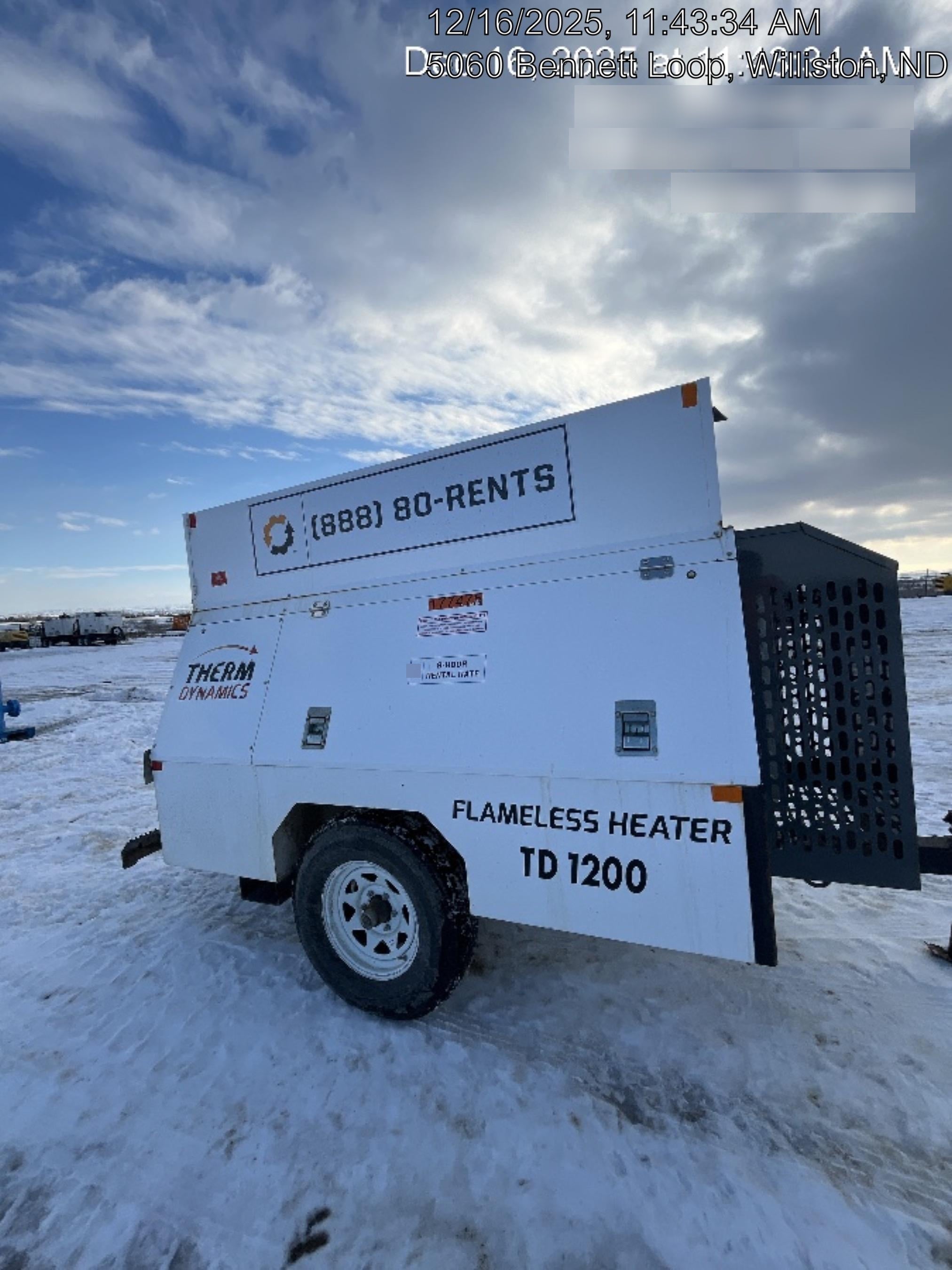 2021 THERM DYNAMICS TD1200
