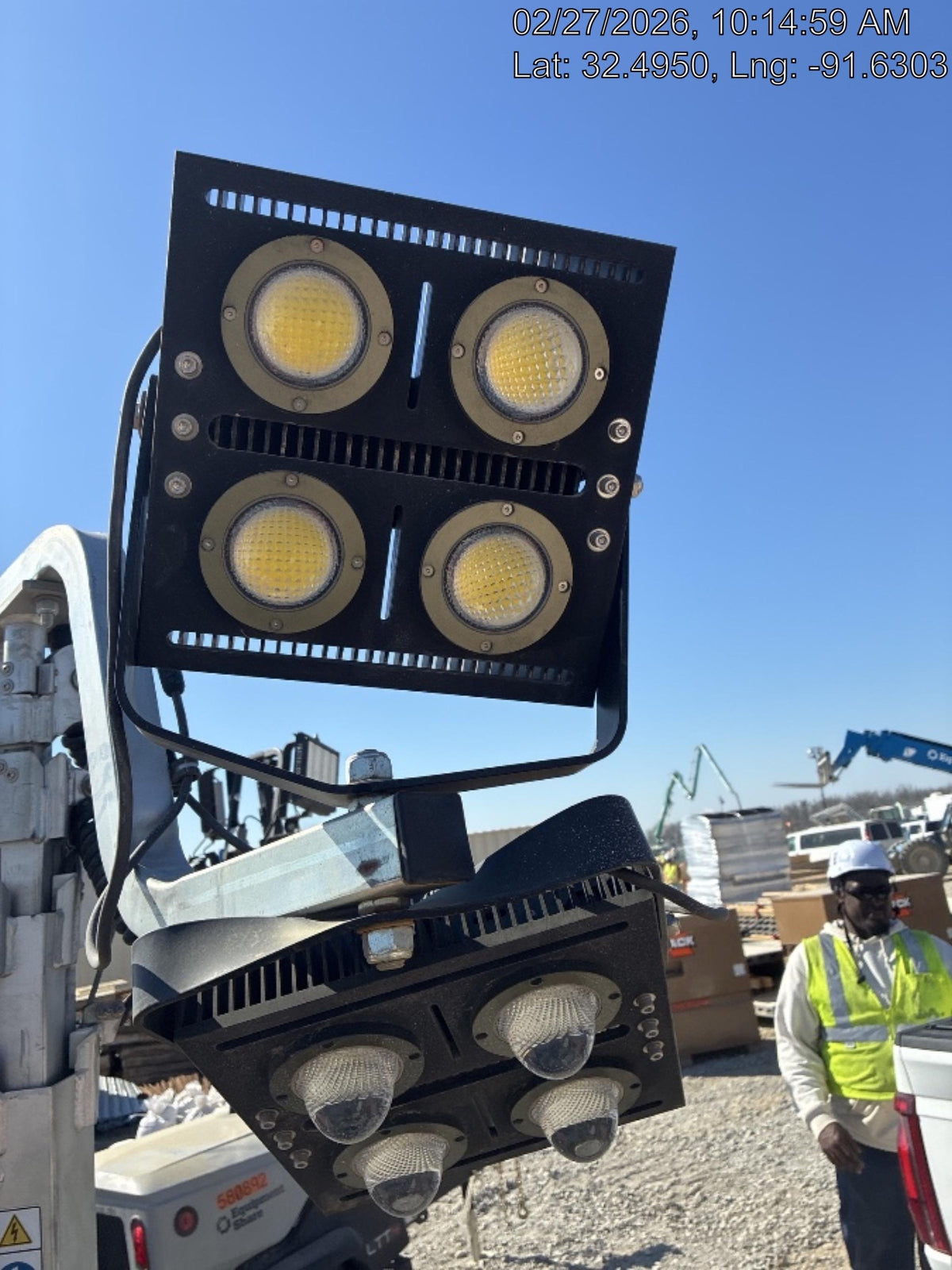 2023 Wanco WLTT-4MM4K Diesel, Deep Sea Controller, Shore Power Plug, Auto Start, (4) 350W LED Floodlights, 4kW Generator, 60 Gal Fuel Tank, 2" Ball, T3