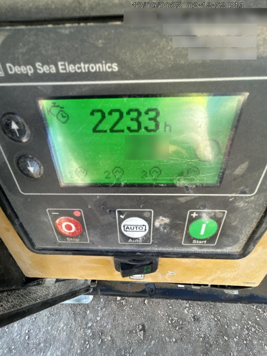 2022 Allmand NLV3GR (4) LED Light Fixture 350W, 23' Vertical Mast, 3kW Prime, Towable, Deep Sea L401, Leveling Jacks, Yanmar T4F 5.8hp