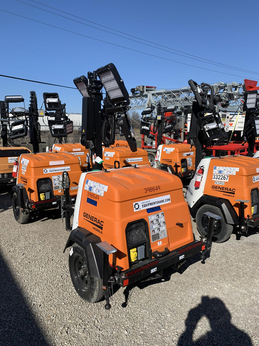 2024 Generac MLT2 Diesel, Flex Switch 120V Input, Powerzone Controller, 
(4) 320W LED Lights, 4kW Generator, 39.9 Gal Fuel Tank, 2" Ball, T3