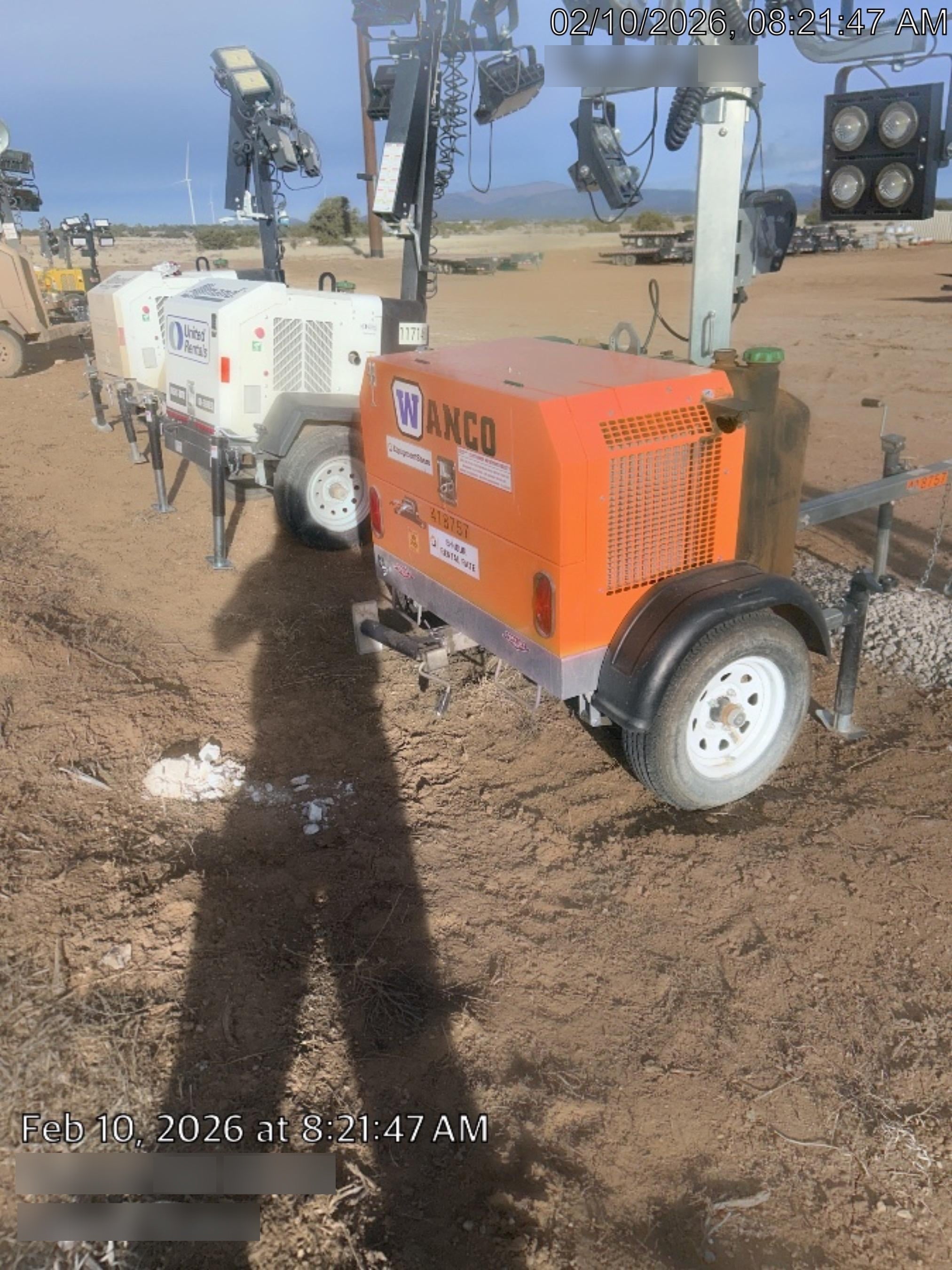 2024 Wanco WLTT-4MM4K Diesel, Deep Sea Controller, Shore Power Plug, Auto Start, (4) 350W LED Floodlights, 4kW Generator, 60 Gal Fuel Tank, 2" Ball, T3