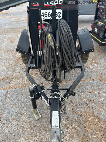 2024 Lincoln Electric LE400 Kubota V1505, Trlr, Cable Rack, Light Kit, ES Decals, T3