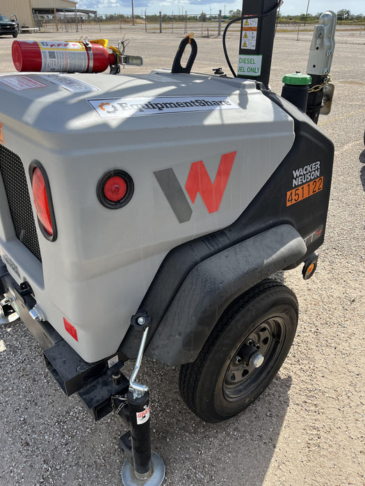 2024 Wacker Neuson LTT4 Diesel, Kohler KDW702, Deep Sea Controller, Auto Start, LED 320W, Bypass Outlet, T3